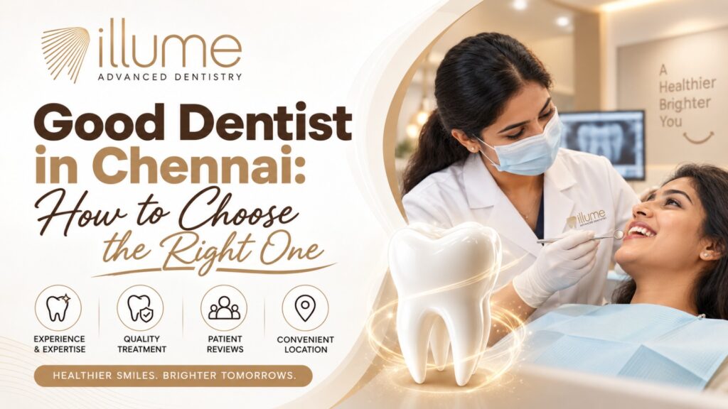 Good Dentist in Chennai: How to Choose the Right One