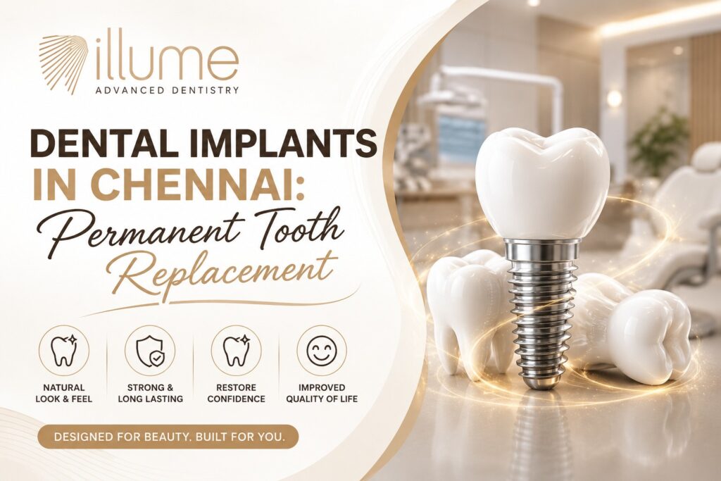 Dental Implants in Chennai: Permanent Tooth Replacement